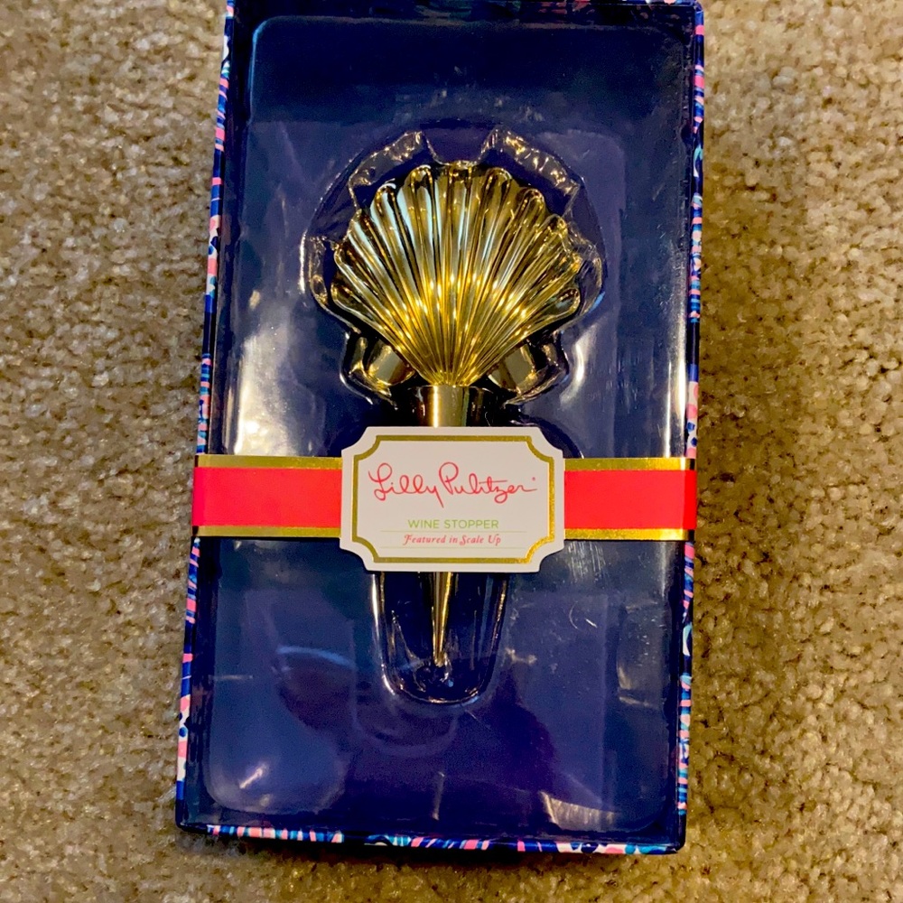Lilly Pulitzer wine stopper brand new in box